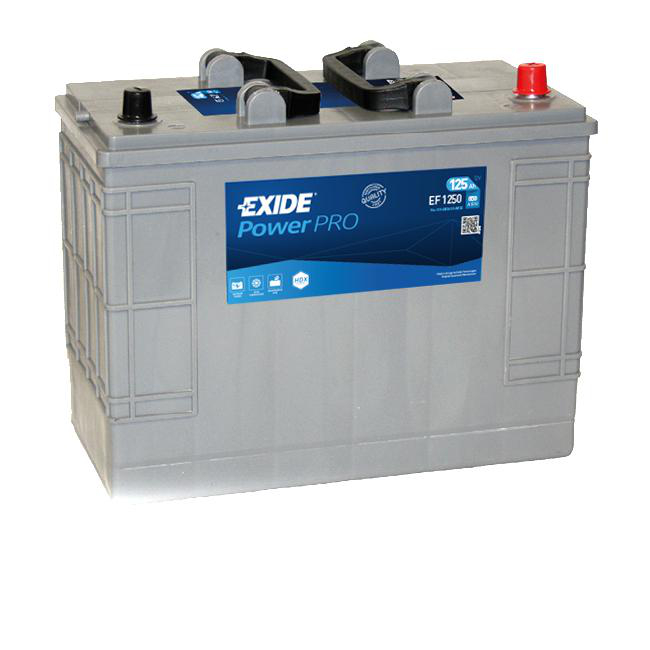 Exide PowerPro EF1250 125 Ah - Bilbatteri / Startbatteri