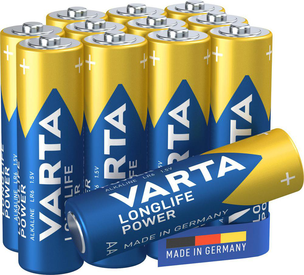 Batteri høy energi LR6 AA 12-p Varta