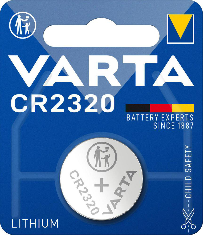 Litium CR2320 knappcellsbatteri Varta