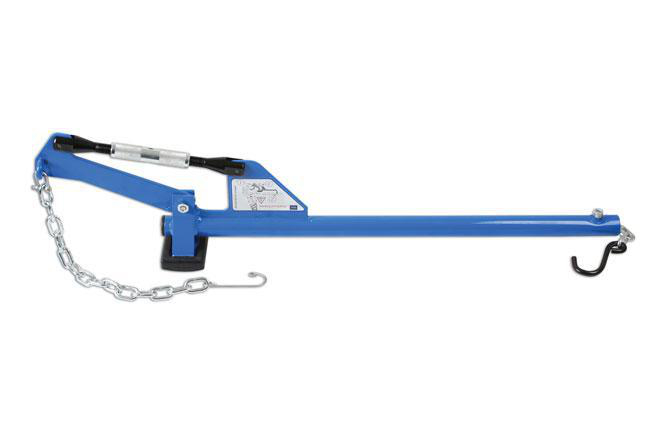 Länkarms/fjädringsverktyg, "Hands free" Tool Connection
