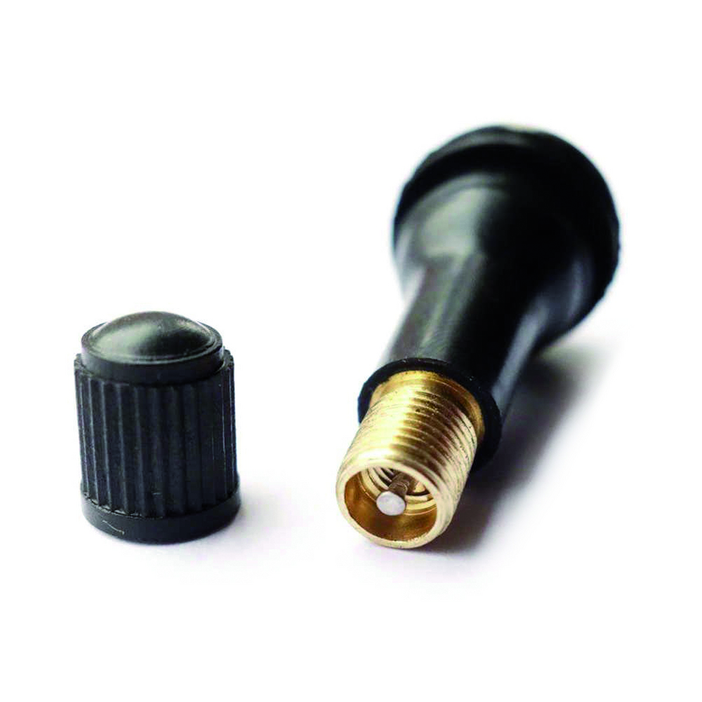 Däckventil TR414 med lös hatt 100-pack