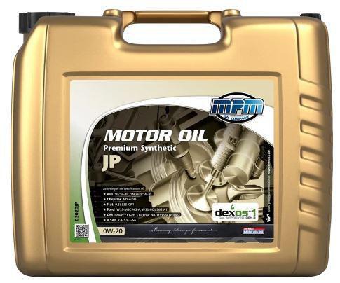 MPM Premium Synthetic RC 0W-20 Motorolja Dunk 20 l - Motorolja - Toyota - Hyundai - Subaru - Kia - Mazda - Mitsubishi - Nissan - Suzuki