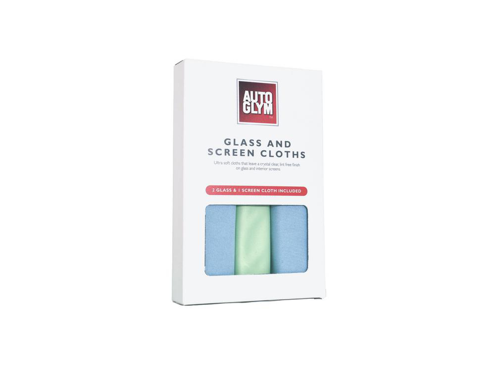 Autoglym glass & skjermduker 3-pack, 9697