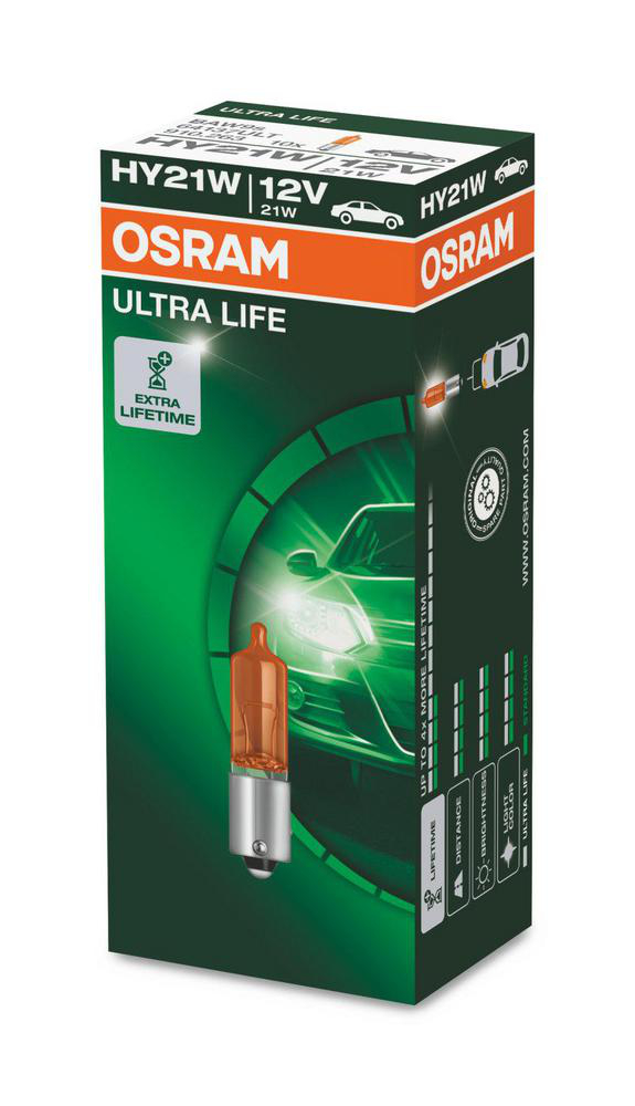 Lampa. HY21W Ultra Life Orange, 1-pack Osram - Volvo - V60