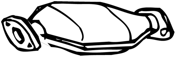 Katalysator Walker - Toyota - Corolla - OE 1845016140,1845016050,1845016230,1845016290,1845016250,1845016340,1845002050