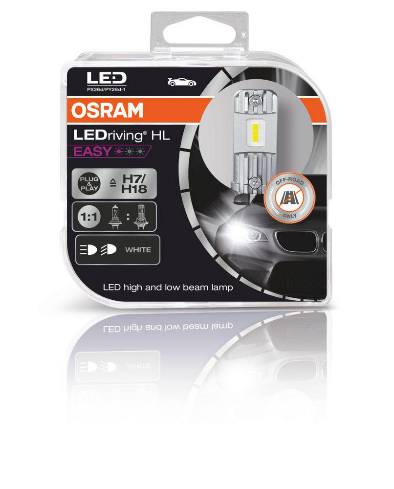 Lampa,LEDriving H7/H18 HL EASY LED , 2-pack Osram