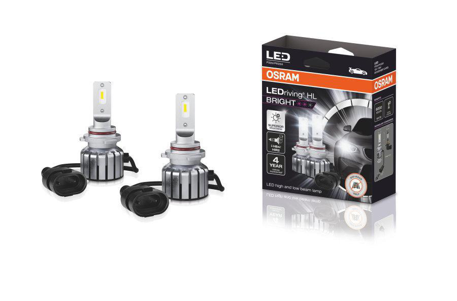 Lampa,LEDriving HB4/HIR2 HL BRIGHT LED , 2-pack Osram