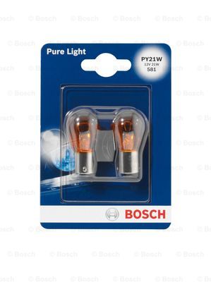 Bosch Glödlampa PY21W 21W 12 V