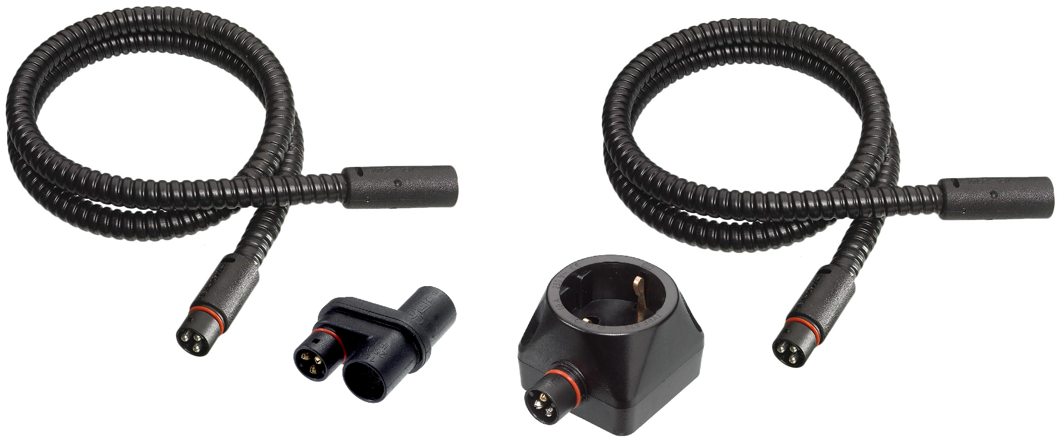 Defa Grenkabelsats 2,5m (0,5m + 1,5m) - 460769 - Opel - Saab - Mazda - Chevrolet - Land-rover - Jaguar - Hyundai