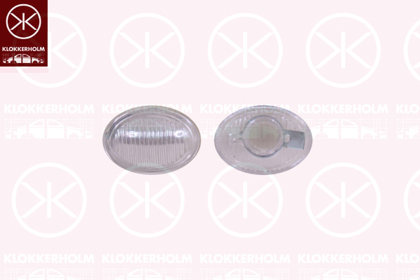 Sidoblinkers Klokkerholm - Fiat - 500. Ford - Ka. Lancia - Ypsilon - OE 1607568,51825157,51823092