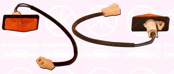 Sidoblinkers Klokkerholm - Fiat - Uno, Ritmo, Regatta - OE 0000007566759,0000005955526,0000005953696
