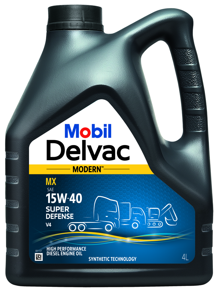 MOBIL DELVAC MODERN 15W-40 SUPER DEFENSE V4 - Motorolje