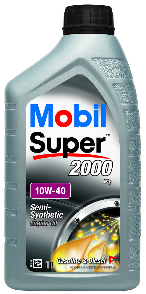 MOBIL SUPER 2000 X1 10W-401LIT Mobil - Motorolja - VW - Volvo - Toyota - Renault - Ford - Opel - Audi - Fiat