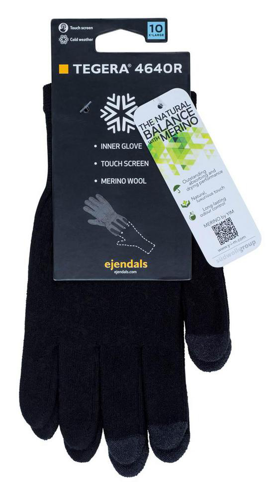 Textilhandske 4640R Strl 9 Tegera