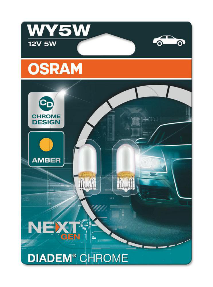 Glödlampa WY5W Diadem Chrome (2-Pack) Osram