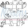 EGR-kylare Nissens - Renault - Nissan - Opel