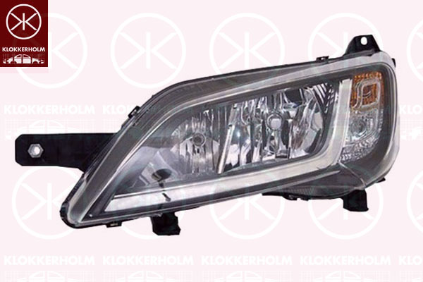 Strålkastare Klokkerholm - Fiat - Ducato. Peugeot - Boxer. Citroen - Jumper - OE 1612040580,0001394420080,0001375097080,1634736380