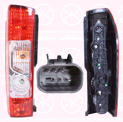 Bakljus baklykta / Baklykta - Fiat - Ducato. Peugeot - Boxer. Citroen - Jumper - OE 1606664080,0001366452080,1366452080