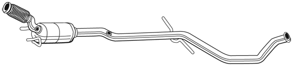 Katalysator Walker - Peugeot - 407 - OE 1705SS