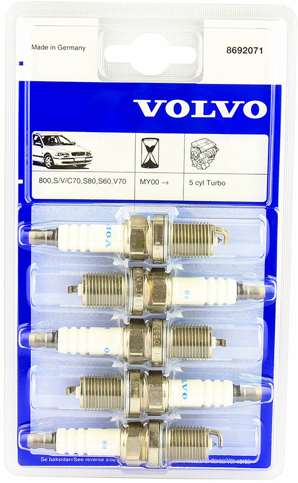 Tändstift OE - Volvo - V70, Xc70, S60, 940, Xc90, S80, 850, S70, C70 - OE 8692071