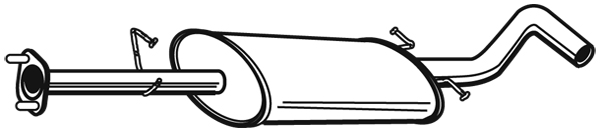 Midtre lydpotte - Ford - Transit