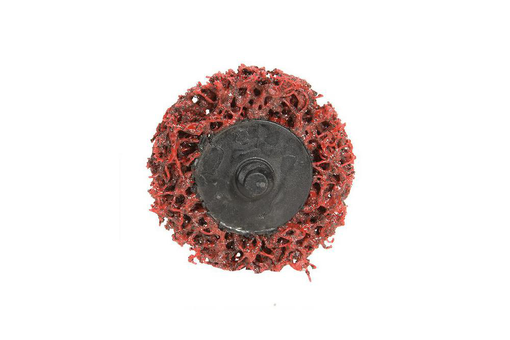 Rengöringsrondell Snabbfäste Roloc 51mm Röd Mirka