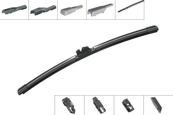 Torkarblad/Vindrutetorkare Bosch Aerotwin Plus Extension APX16 Flatbla - Opel - Peugeot - Dacia - Renault - Ds - Citroen