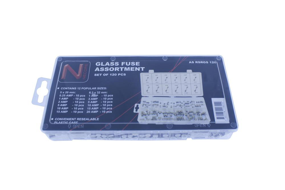 Säkringssortiment glassäkring ProMeister