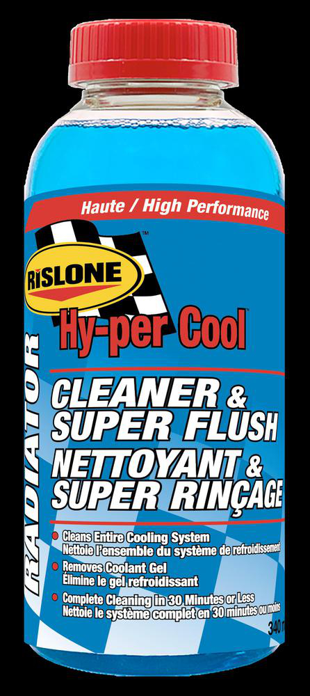 Hy-per Cool by RISLONE Radiator Cleaner & Super Flush Rislone