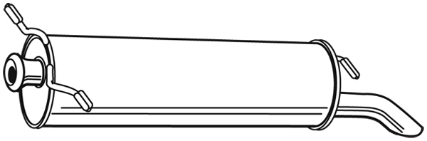 bakre lydpotte - Citroen - Xantia