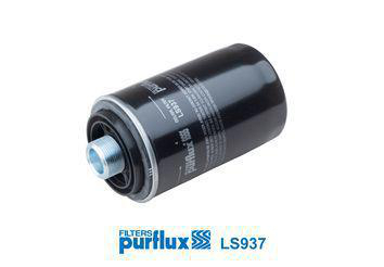 Purflux LS937 oljefilter – spin-on-filter, 76 mm diameter, 140 mm høyd - VW - Audi - Skoda - Seat