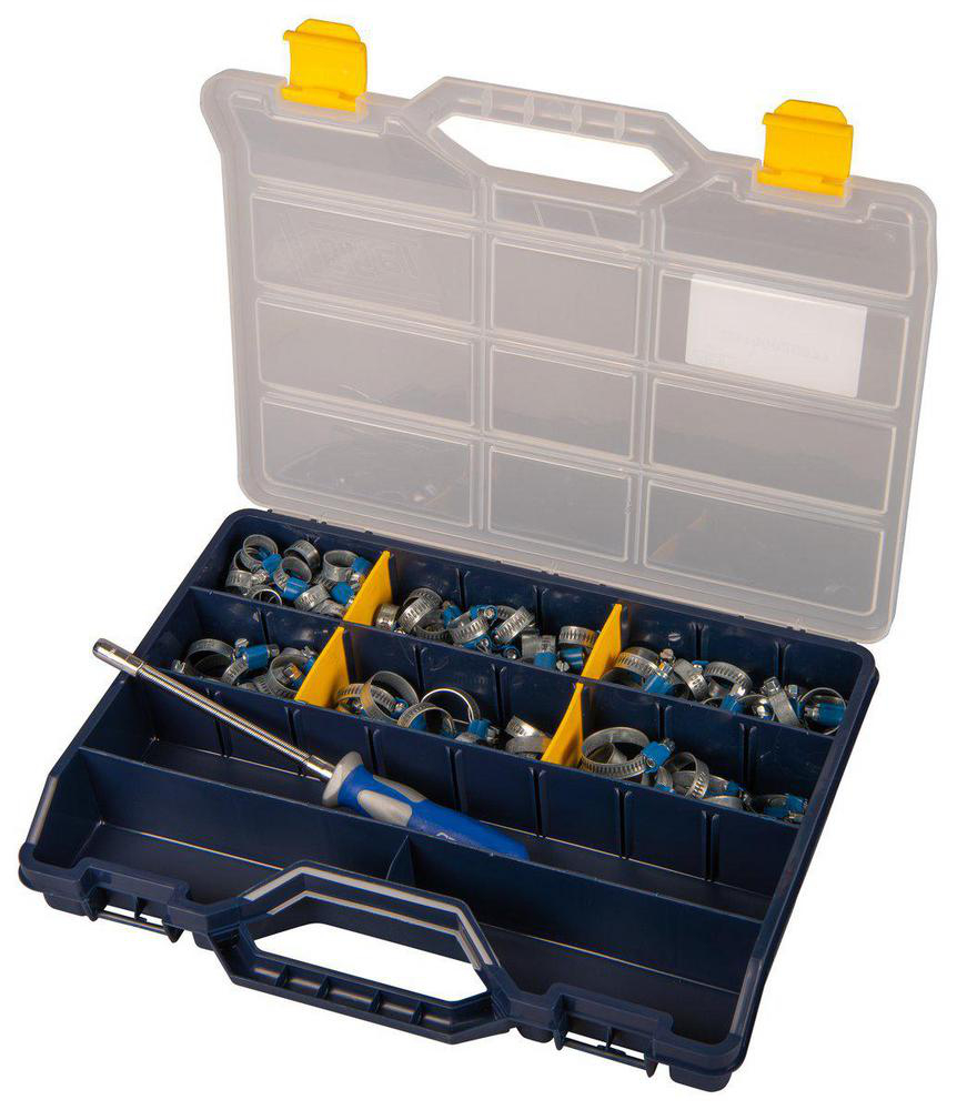 Sortimentlåda Slangklämmor ABA Nova W1 120/Pack ABA