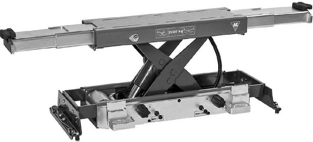 Automatisk Lufthydraulisk Domkraftsbalk 2,6 Ton AC Hydraulic
