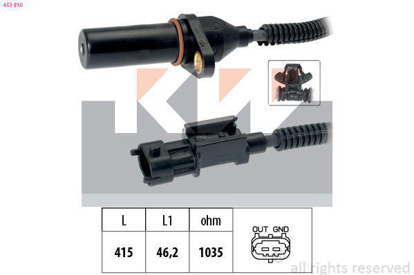 Vevaxelsensor KW