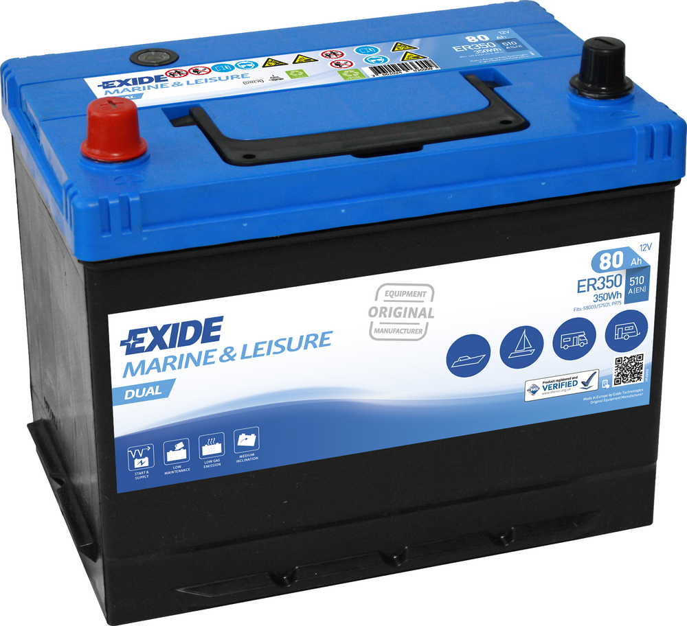 Аккумулятор exide er350