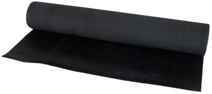 Gummimatta smalräfflad 120x80cm 3mm tjock
