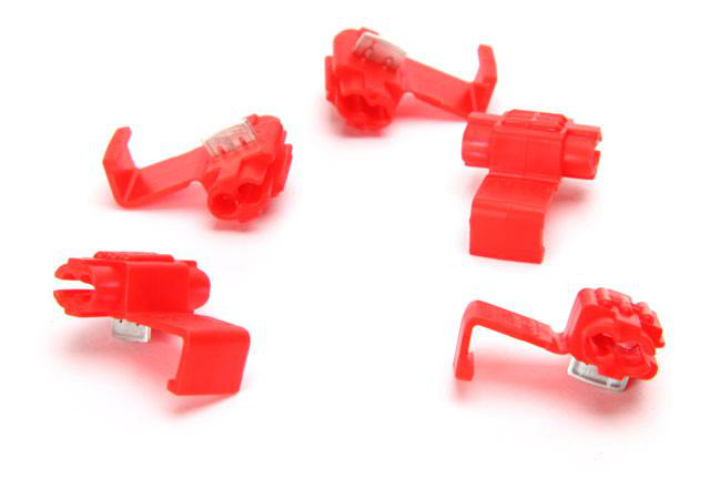 Leddklemme rød 0,5-1,0 mm²