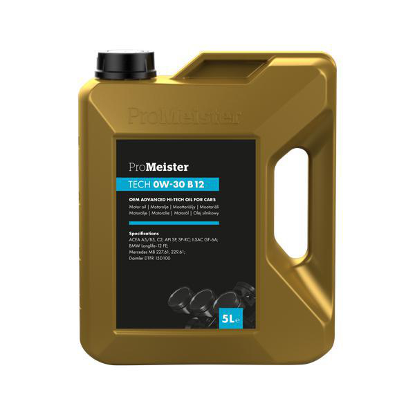 ProMeister Tech 0W-30 B12 5 lit ProMeister - Motorolja