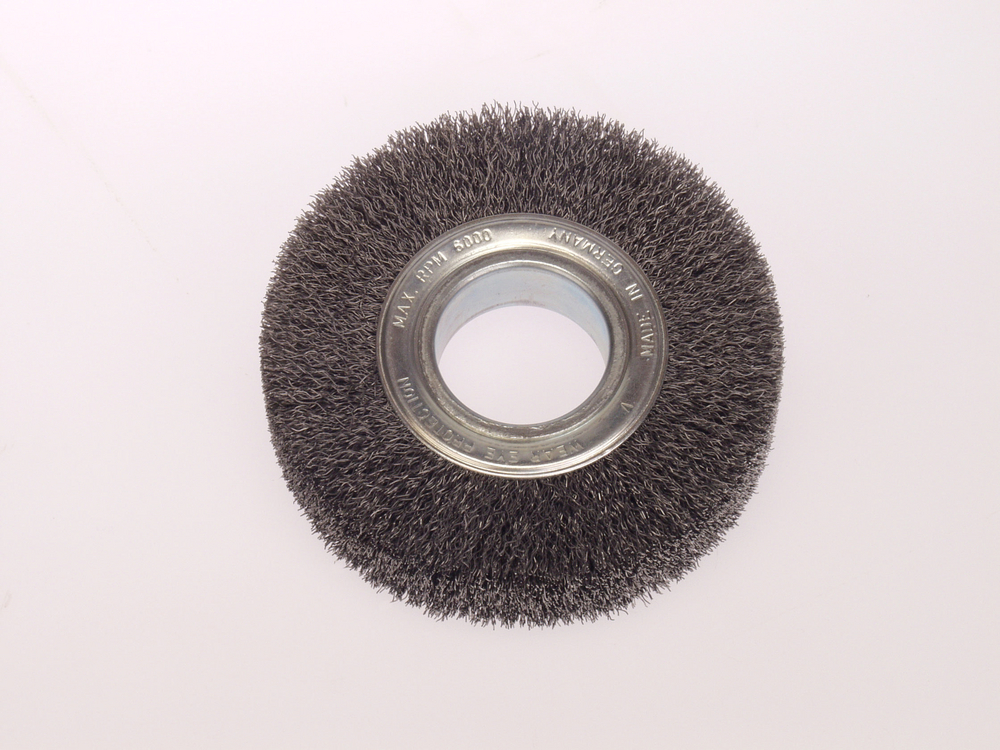 Rundstålborste 150x25 mm Lessmann