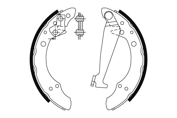 Bromsbackar - VW - Skoda - Seat - Audi