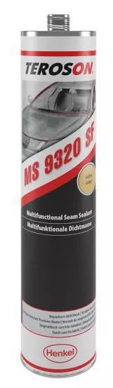 Teroson MS 9320 SF lim, svart, 300 ml patron, 2558392