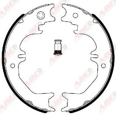 Bromsbackar - Toyota - Land cruiser, Fj cruiser - OE 4654060060,4655060070,4658060060