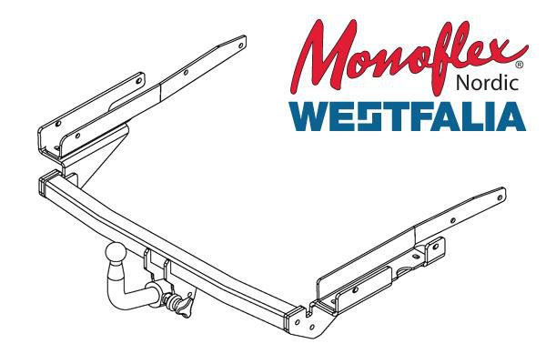 Dragkrok Westfalia - Mitsubishi - Colt
