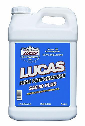 Lucas High Performance Plus SAE 50 Motorolja Dunk 9.46 l - Motorolja
