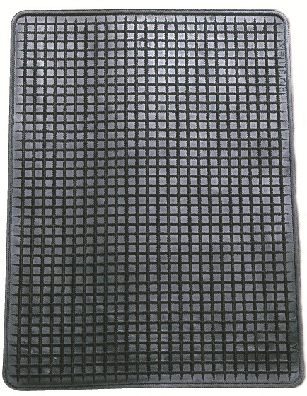 Gummi kuppel matte, universal 50x70 cm