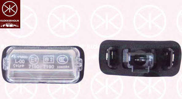Antall plate belysning - Peugeot - Partner, 308, 307, 206, 207, 407, 5008, 406, 306. Citroen - Berlingo, C3, C5, Xsara, Saxo