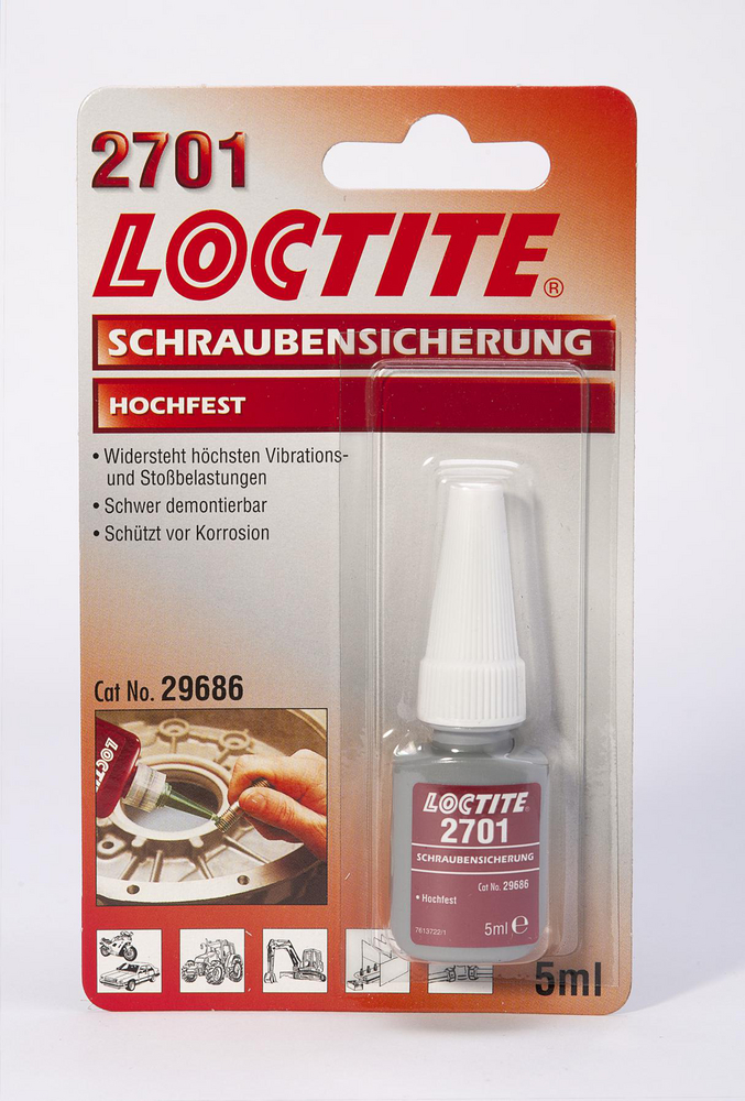 Loctite 2701 - Gänglåsning 5 ml