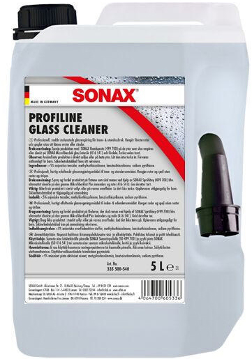 Sonax Profiline Glassrenser - Glassrengjøring/vindusvask Dunk 5 l