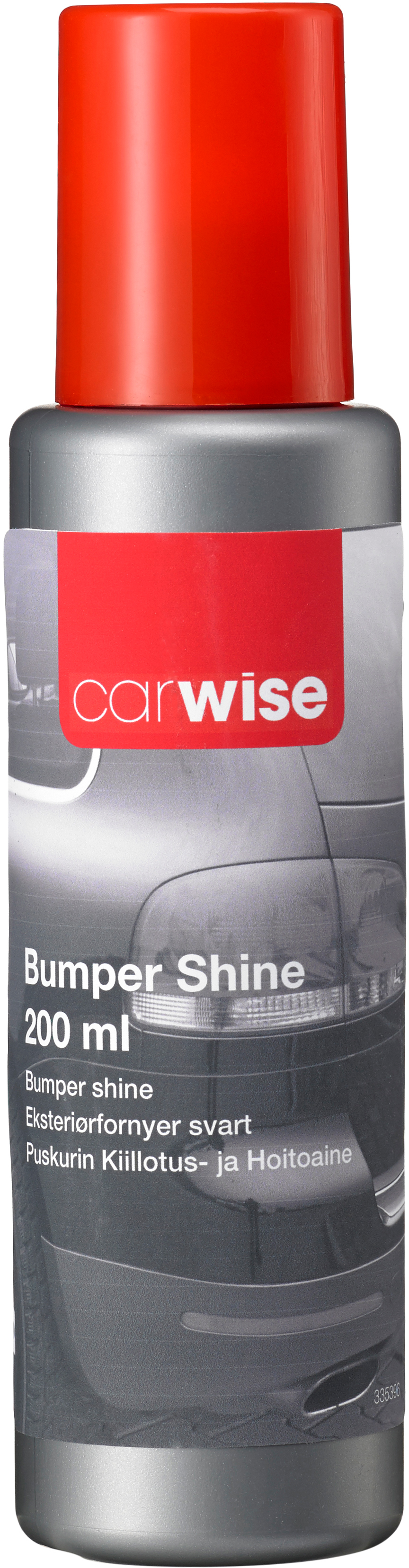 Carwise Bumper Shine - Svart plast polish 200 ml