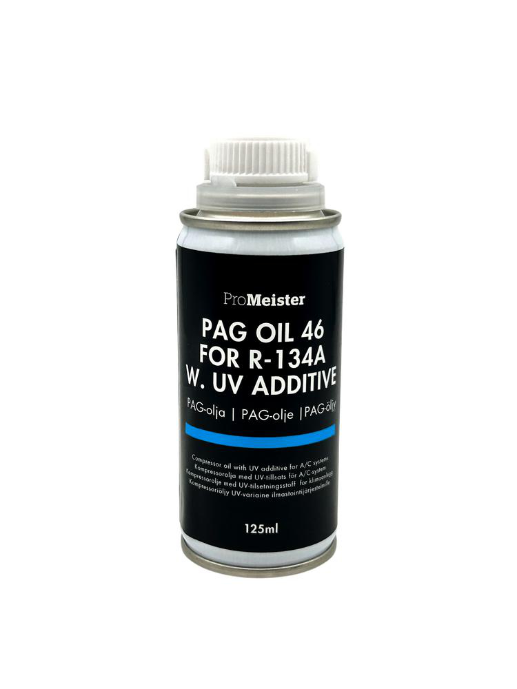 Kompressorolja PAG 46 + UV 125ml R134a ProMeister